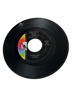 Bobby Vee 45 RPM Vinyl Record - "My Girl/Hey Girl" & "Just Keep It Up" - Liberty